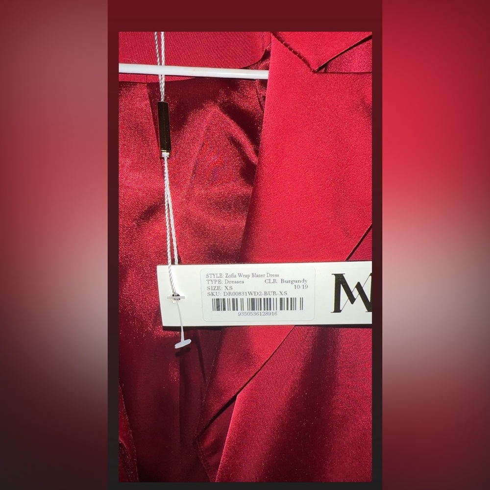 BNWT Meshki Blazer Dress w/Belt - Picture 7 of 10